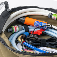 Universal 12V Water Transfer Pump Kit Bundle (WITH Canvas Bag)
