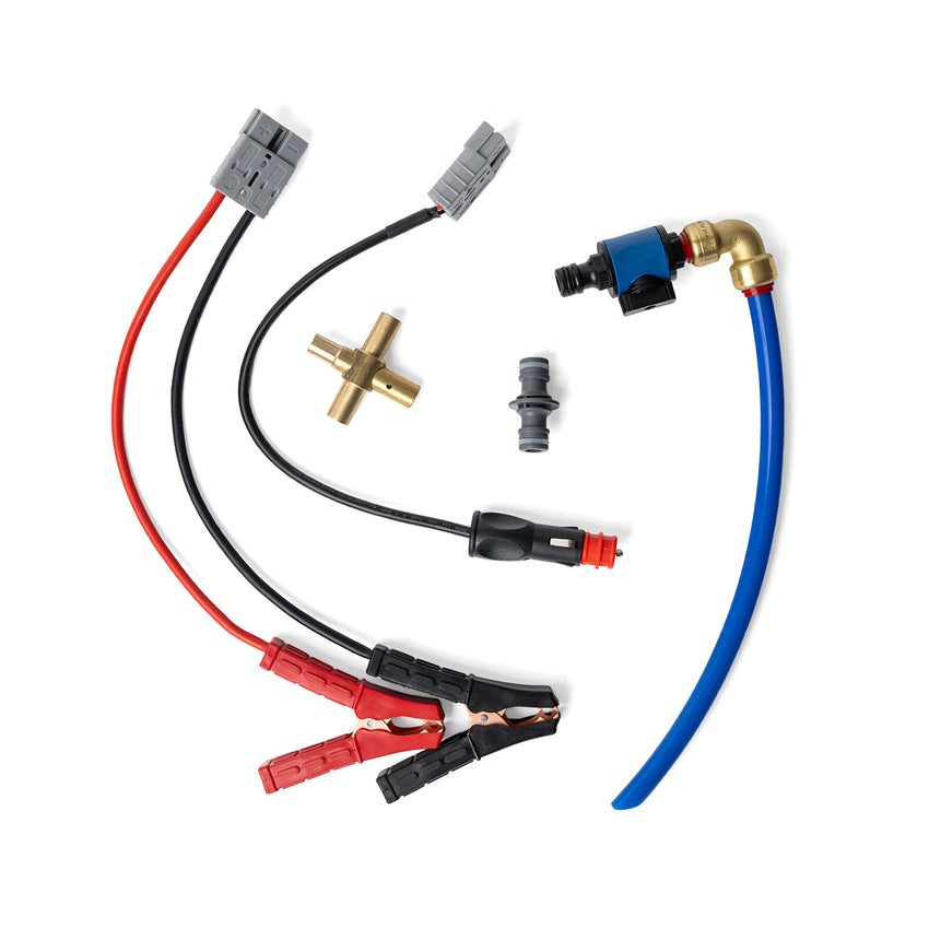 All Options Transfer Kit — Anderson, Alligator Clamps & 12V Socket
