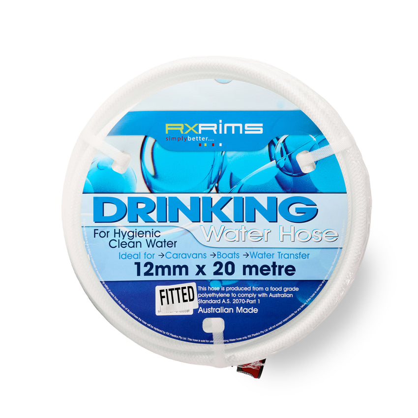 12mm x 20m Potable Water Hose (Fitted)