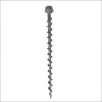 A single Ground Dog™ Screw In Peg with a hex head and deep, aggressive thread is shown vertically against a plain white background.